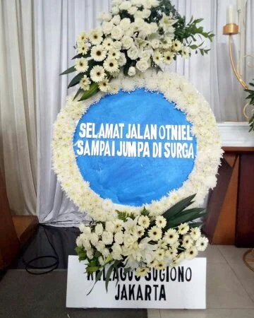 Buket bunga warna-warni